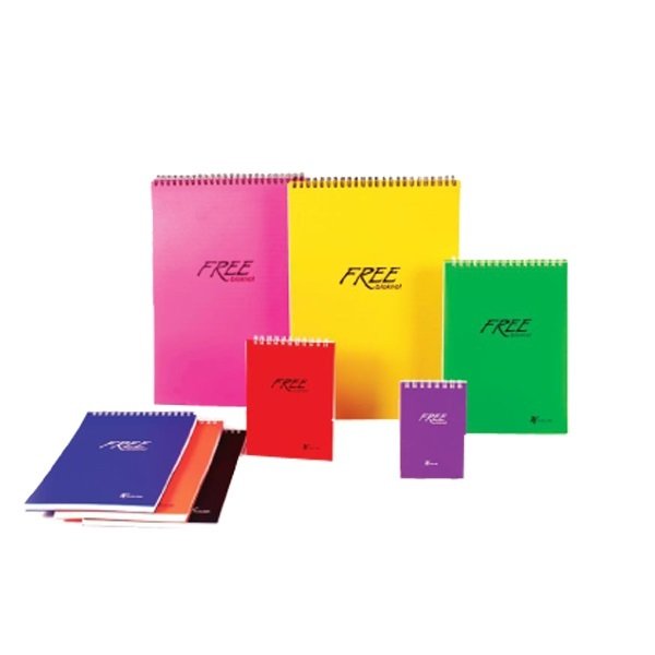 Keskin Color Bloknot Free Office Spiralli Kareli 100 YP A4