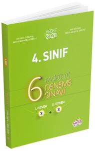 Editör Yayınları 4. Sınıf 6 Fasiküllü Deneme Sınavı
