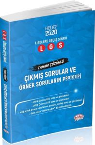 Editör Yayınları LGS Çıkmış Sorular ve Örnek Soruların Prototipi
