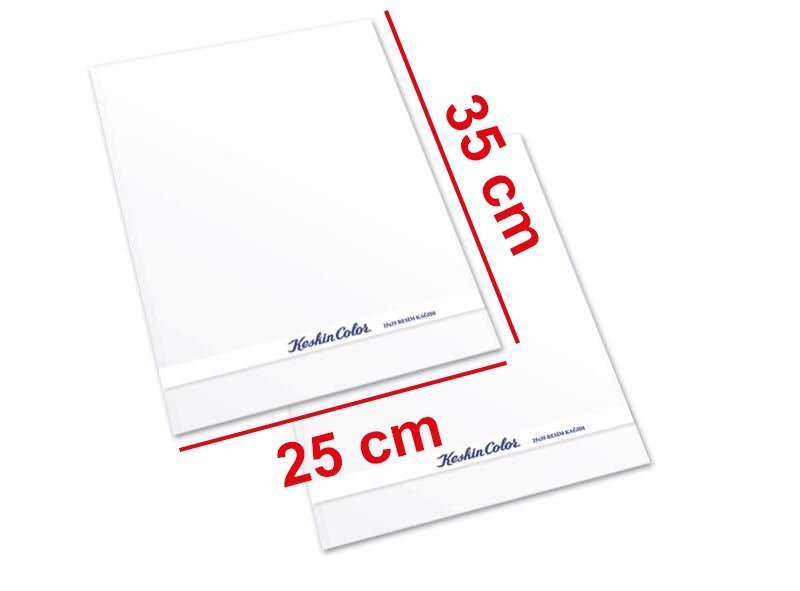 Keskin Color 25x35 20'li Resim Kağıdı
