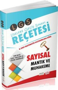 Editör Yayınları LGS Reçetesi Sayısal Mantık ve Muhakeme Angora Serisi