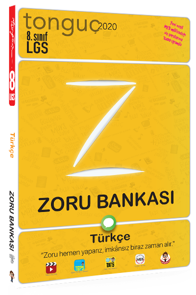 Tonguç 8. Sınıf Türkçe Zoru Bankası