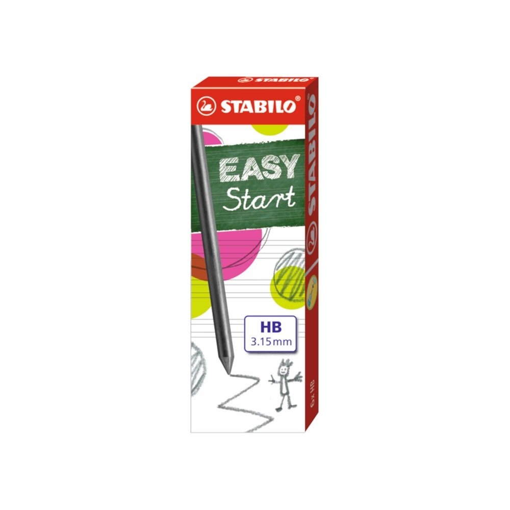 Stabilo Easy Ergo Sağ-Sol Kalem Ucu 3.15 HB 6'lı