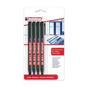 Edding Asetat Kalemi 4'lü Set 149 M