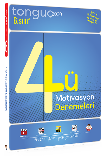 Tonguç 6. Sınıf 4'lü Motivasyon Denemeleri