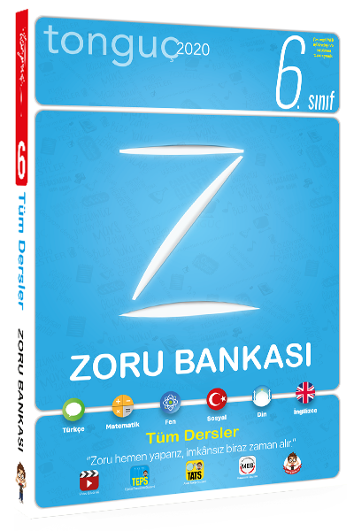Tonguç 6. Sınıf Zoru Bankası Tüm Dersler
