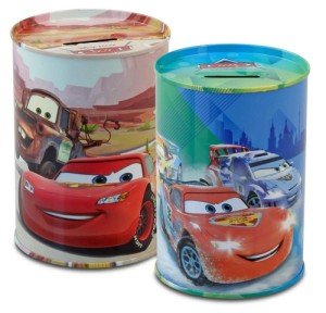 Cars Tasarımlı Metal Kumbara