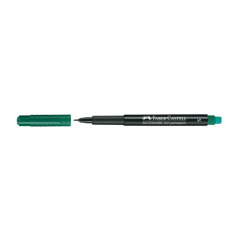 Faber Castell Permanent Asetat Cd Kalemi (S) Yeşil