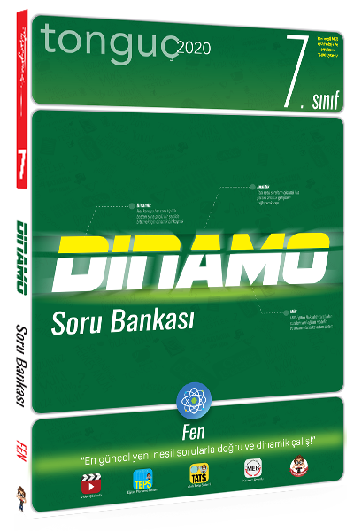 Tonguç 7. Sınıf Dinamo Fen Bilimleri Soru Bankası