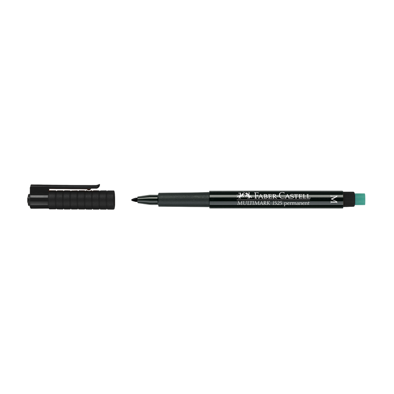 Faber Castell Permanent Asetat Cd Kalemi (M) Siyah