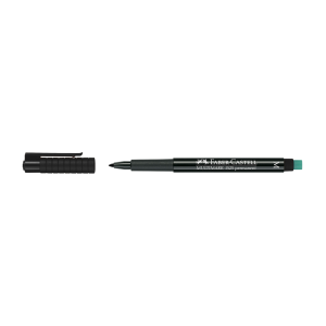 Faber Castell Permanent Asetat Cd Kalemi (M) Siyah