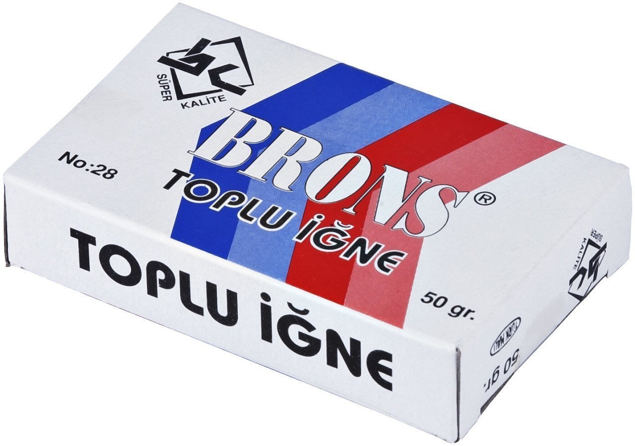 Brons Toplu İğne 28 mm 50 gr.