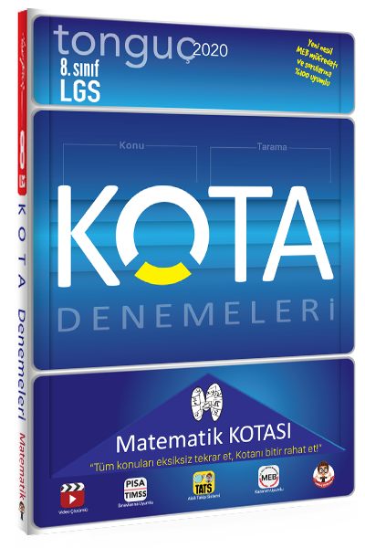 Tonguç KOTA Konu Taramaları Matematik Kotası