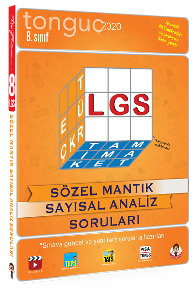 Tonguç 8. Sınıf LGS Sözel Mantık Sayısal Analiz Soruları