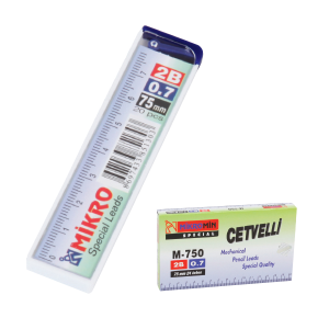 Mikro Cetvelli Kalem Ucu 0.7 mm 75 mm