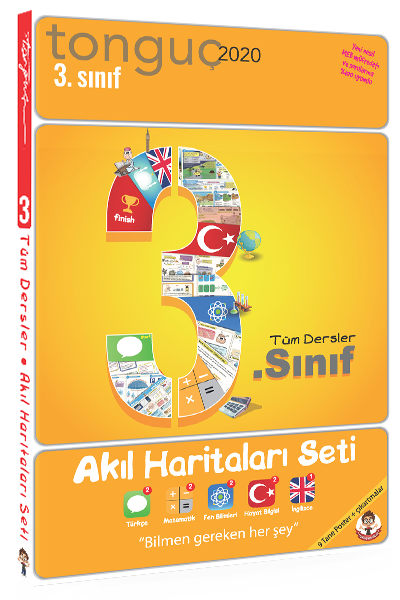 Tonguç 3. Sınıf Akıl Haritaları Seti