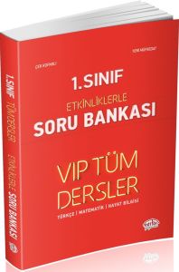 Editör Yayınları 1. Sınıf Tüm Dersler VIP Etkinliklerle Soru Bankası
