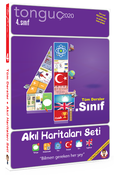 Tonguç 4. Sınıf Akıl Haritaları Seti