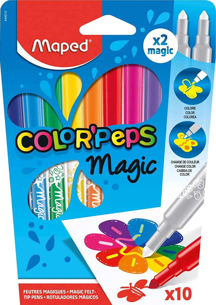 Maped ColorPeps Magic Sihirli Keçeli Kalem 10'lu