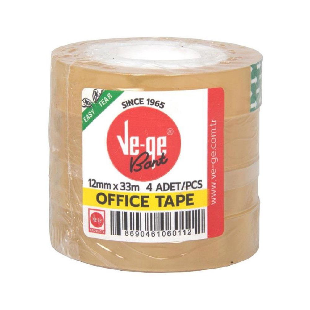 Vege Selefon Bant Offıce Tape 12x33 4lü