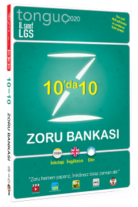 Tonguç 8. Sınıf 10'da 10 Zoru Bankası