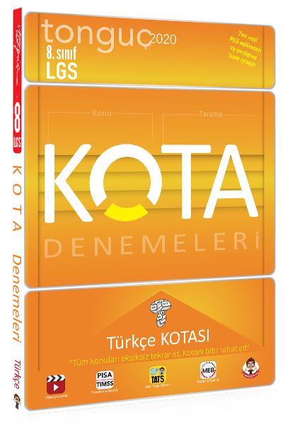 Tonguç KOTA Konu Taramaları Türkçe Kotası