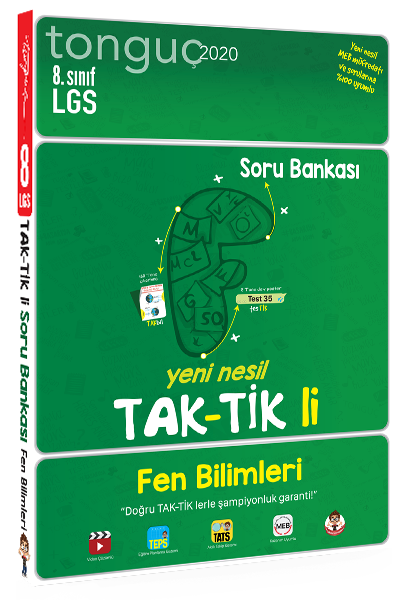 Tonguç 8. Sınıf Fen Bilimleri Taktikli Soru Bankası