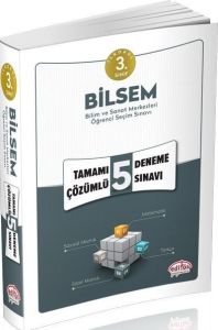 Editör Yayınları 3. Sınıf Bilsem Tamamı Çözümlü 5 Deneme Sınavı