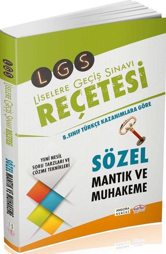 Editör Yayınları LGS Reçetesi Sözel Mantık ve Muhakeme