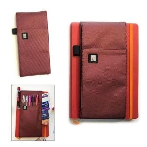 Minbag Çok Amaçlı Defter ve Ajanda Çantası Bordo