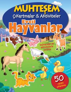 Parıltı Yayınları Muhteşem Çıkartmalar ve Aktiviteler Evcil Hayvanlar