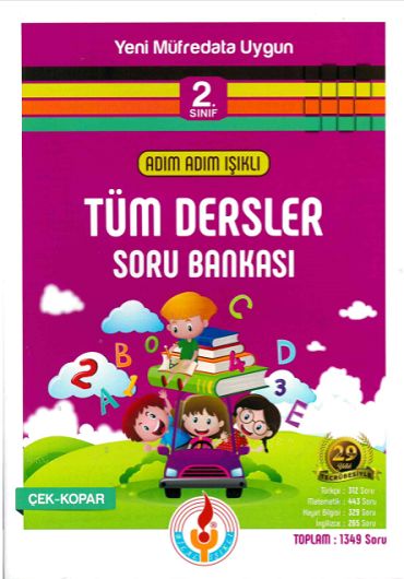 Adım Adım Işıklı 2.Sınıf Tüm Dersler Soru Bankası