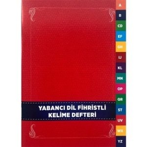 Karatay Yabancı Dil Kelime Fihristli Defter