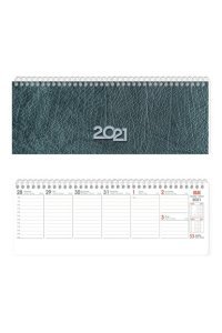 Keskin Color 2021 Masa Takvimi Spiralli Haftalık Karton Kapak 12x33