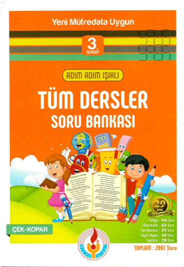 Adım Adım Işıklı 3.Sınıf Tüm Dersler Soru Bankası
