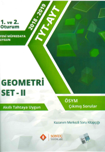 Sonuç YKS TYT AYT Geometri Modüler Set 2