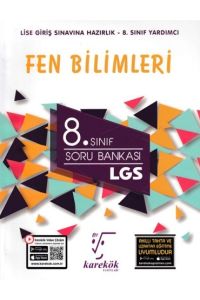 Karekök Yayınları 8.SINIF LGS FEN BİLİMLERİ SORU BANKASI