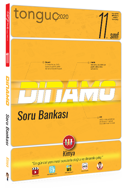 Tonguç 11. Sınıf Dinamo Kimya Soru Bankası