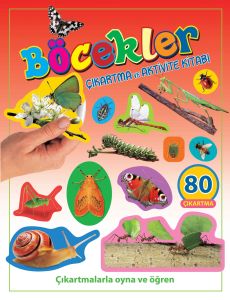 Böcekler Çıkartma ve Aktivite Kitabı
