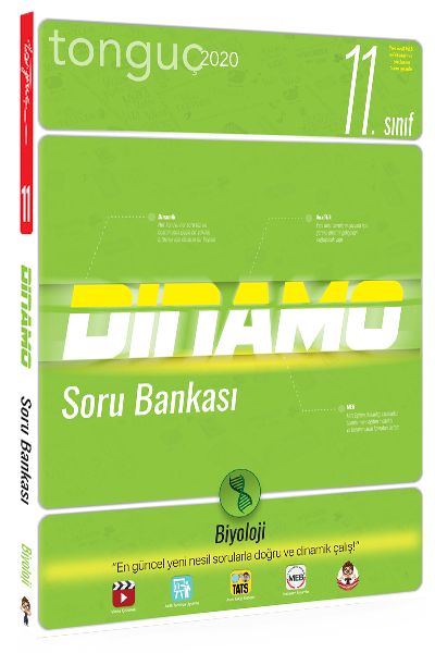 Tonguç 11. Sınıf Dinamo Biyoloji Soru Bankası