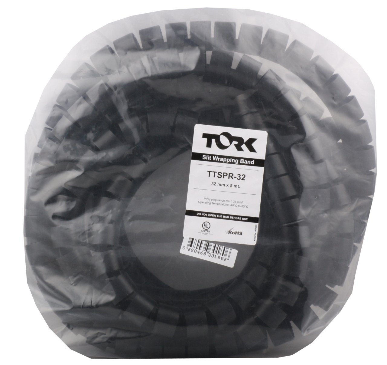 Tork Kablo Toplayıcı Spiral Plastik 32 mm 5 m
