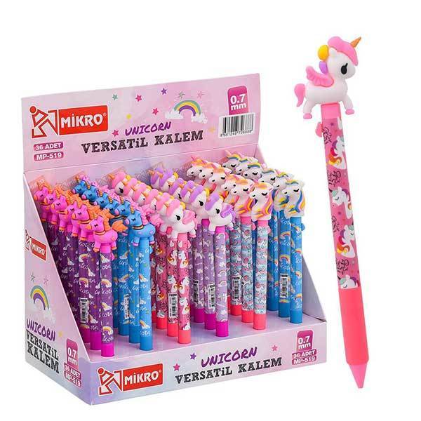 Mikro Unicorn Başlıklı Versatil Uçlu Kalem