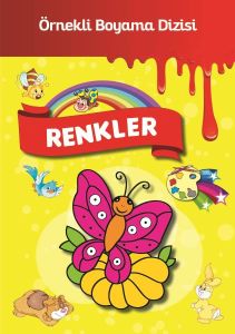 Parıltı Yayınları Örnekli Boyama Renkler