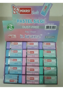 Mikro Silgi Soft Pastel 2B (adet)