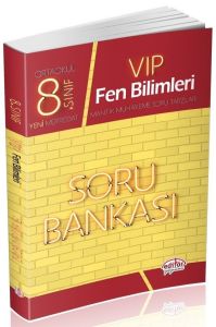 Editör Yayınları 8. Sınıf Vip Fen Bilimleri Soru Bankası