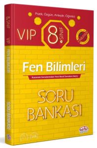 Editör 8. Sınıf VIP Fen Bilimleri Soru Bankası