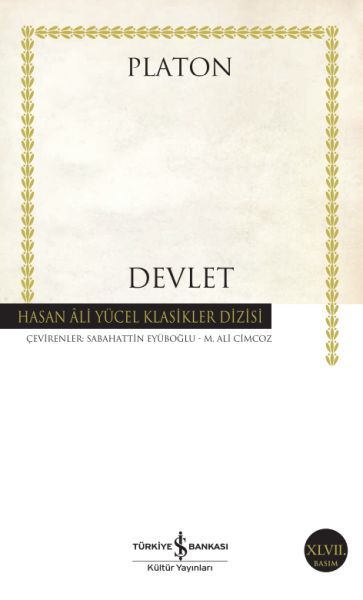 İş Bankası Kültür Yayınları Devlet Hasan Ali Yücel Klasikleri