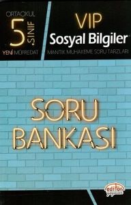 Editör Yayınları 5. Sınıf Vip Sosyal Bilgiler Soru Bankası