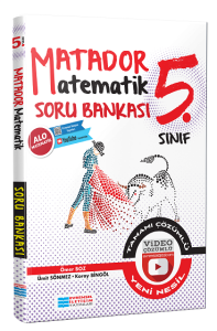 Evrensel İletişim 5.Sınıf Matematik Matador Video Çözümlü Soru Bankası Evrensel İletişim Yayınları