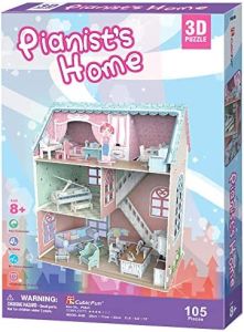 Nc 3D Karton Puzzle Pianist Home